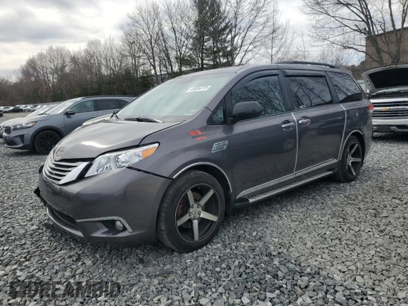 2013 Toyota Sienna XLE with VIN 5TDDK3DC4DS049917, listed as a Copart auction lot 49036775 with 283,608 mi miles and Clean Title. Bid and sale history available at DreamBid. Image 1.