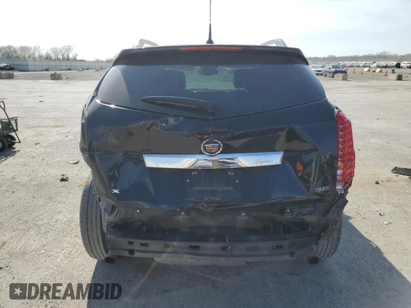 2012 Cadillac SRX Luxury Collection with VIN 3GYFNAE31CS571704, listed as a Copart auction lot 52110005 with 131,234 mi miles and Salvage Title. Bid and sale history available at carsss.com. Image 6.
