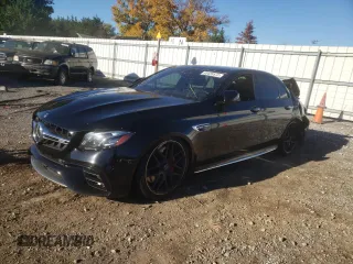 2018 Mercedes-Benz E-Class AMG E 63 S with VIN WDDZF8KB6JA368395, listed as a Copart auction lot 65426572 with 49,030 mi miles. Bid and sale history available at carsss.com. Image 2.