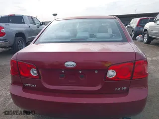 2007 Kia Optima LX with VIN KNAGE124575112468, listed as a IAAI auction lot 41816122 with 177,880 mi miles. Bid and sale history available at carsss.com. Image 16.