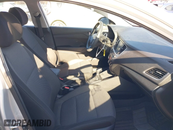 2019 Hyundai Accent SE with VIN 3KPC24A37KE039217, listed as a IAAI auction lot 41434682 with 149,943 mi miles. Bid and sale history available at carsss.com. Image 5.