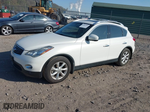 2010 Infiniti EX Journey with VIN JN1AJ0HR6AM756675, listed as a IAAI auction lot 42052881 with 88,762 mi miles and . Bid and sale history available at DreamBid. Image 2.