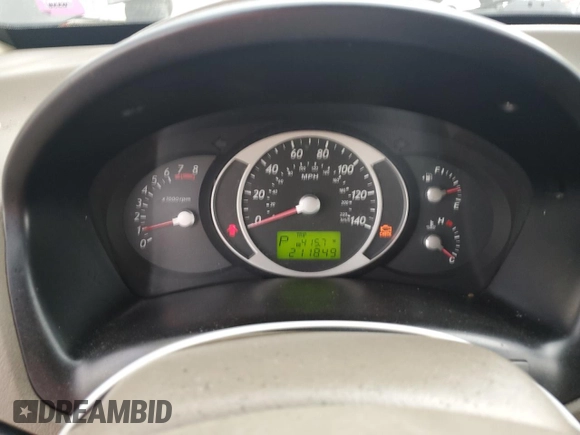 2007 Hyundai Tucson GLS with VIN KM8JM12B07U497000, listed as a Copart auction lot 45893375 with 211,849 mi miles and Non Repairable. Bid and sale history available at carsss.com. Image 9.