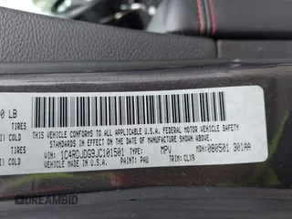 2018 Dodge Durango GT с VIN 1C4RDJDG9JC101501, выставлен на аукционе IAAI как лот 42310295 с пробегом Не указан миль и . История ставок и продаж доступна на DreamBid. Изображение 9.