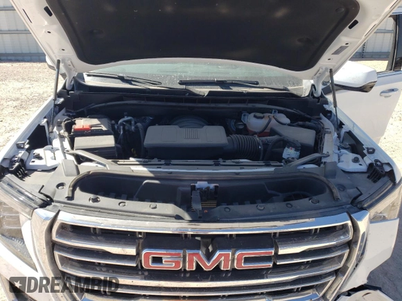 2024 GMC Yukon SLT with VIN 1GKS2BKD6RR237359, listed as a Copart auction lot 77892564 with 9,880 mi miles and Salvage Title. Bid and sale history available at carsss.com. Image 14.