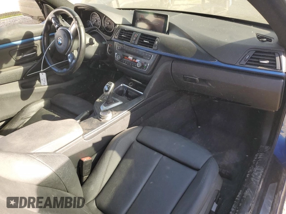 2014 BMW 4 Series 428i with VIN WBA3N7C56EF718698, listed as a Copart auction lot 47436615 with 118,154 mi miles and Salvage title. Bid and sale history available at DreamBid. Image 8.