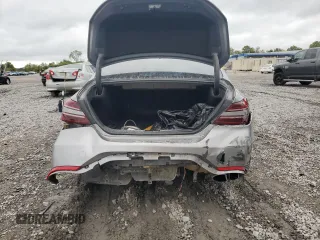 2022 Genesis G70 2.0T with VIN KMTG34TA2NU093249, listed as a Copart auction lot 73362604 with 55,844 mi miles and Salvage Title. Bid and sale history available at carsss.com. Image 6.