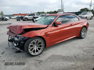 2020 BMW M4 with VIN WBS4Z9C01L5N48032, listed as a Copart auction lot 85590344 with 50,164 mi miles and Salvage Title. Bid and sale history available at carsss.com. Image 1.