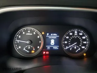 2020 Hyundai Tucson Sport with VIN KM8J33AL3LU238987, listed as a Copart auction lot 84007664 with 77,244 mi miles and Salvage Title. Bid and sale history available at carsss.com. Image 9.
