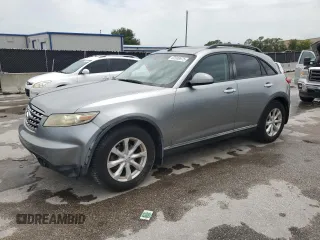 2006 Infiniti FX with VIN JNRAS08U26X100414, listed as a Copart auction lot 62608975 with 163,745 mi miles and Clean title. Bid and sale history available at DreamBid. Image 1.