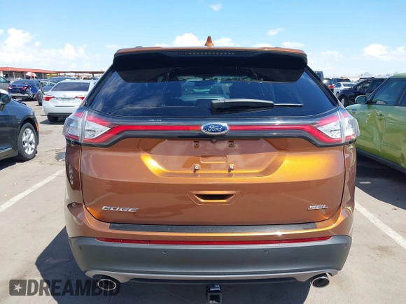 2017 Ford Edge SEL with VIN 2FMPK3J8XHBB97005, listed as a IAAI auction lot 42032696 with 81,727 mi miles. Bid and sale history available at carsss.com. Image 16.