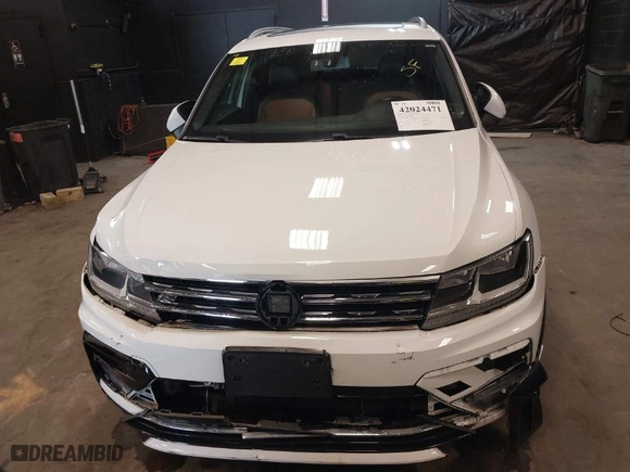 2019 Volkswagen Tiguan SE with VIN 3VV2B7AX8KM005679, listed as a IAAI auction lot 42024471 with 18,775 mi miles. Bid and sale history available at carsss.com. Image 12.