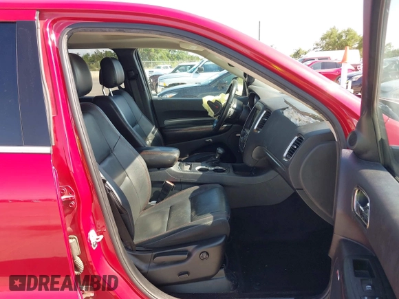 2018 Dodge Durango GT with VIN 1C4RDHDG3JC132980, listed as a IAAI auction lot 42219087 with 97,494 mi miles and . Bid and sale history available at DreamBid. Image 5.