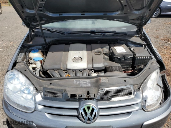 2008 Volkswagen Rabbit S with VIN WVWDA71K28W017821, listed as a Copart auction lot 73478854 with NaN miles and Salvage Title. Bid and sale history available at carsss.com. Image 11.