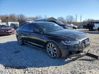 2012 Audi A6 3.0T Prestige with VIN WAUHGAFC9CN133186, listed as a Copart auction lot 41847535 with 163,576 mi miles and Clean Title. Bid and sale history available at carsss.com. Image 4.