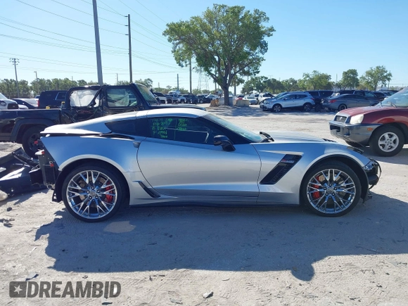 2016 Chevrolet Corvette Z06 2LZ with VIN 1G1YS2D63G5601917, listed as a IAAI auction lot 41829874 with 17,305 mi miles. Bid and sale history available at carsss.com. Image 14.