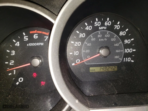 2007 Toyota 4Runner SR5 with VIN JTEBU14R678097854, listed as a Copart auction lot 50805655 with 149,242 mi miles and Salvage Title. Bid and sale history available at carsss.com. Image 9.