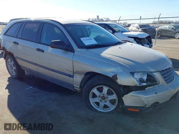 2005 Chrysler Pacifica z VIN 2C4GF48455R491495, wystawiony jako IAAI lot #41410048 z przebiegiem 243 595 mil mil oraz . Historia ofert i sprzedaży dostępna na DreamBid. Obrazek 1.