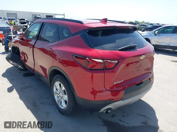 2019 Chevrolet Blazer z VIN 3GNKBCRS6KS643531, wystawiony jako IAAI lot #42308910 z przebiegiem 54 053 mil mil oraz . Historia ofert i sprzedaży dostępna na DreamBid. Obrazek 3.