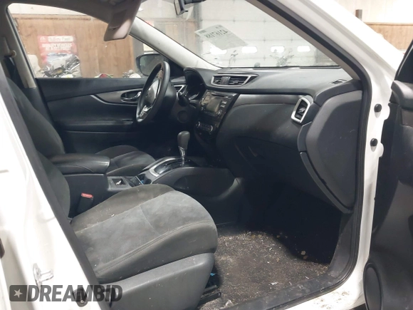 2016 Nissan Rogue SV with VIN KNMAT2MV2GP614966, listed as a IAAI auction lot 42167188 with 162,490 mi miles. Bid and sale history available at carsss.com. Image 5.