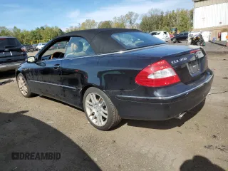 2009 Mercedes-Benz CLK-Class 3.5L with VIN WDBTK56G19T103141, listed as a Copart auction lot 73523194 with 96,221 mi miles and Salvage Title. Bid and sale history available at carsss.com. Image 2.