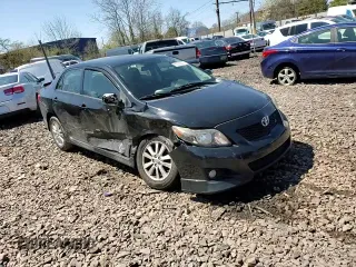 2010 Toyota Corolla with VIN 1NXBU4EE0AZ347990, listed as a Copart auction lot 52050375 with 171,542 mi miles and Salvage Title. Bid and sale history available at carsss.com. Image 10.