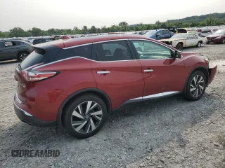 2016 Nissan Murano Platinum z VIN 5N1AZ2MH3GN161604, wystawiony jako Copart lot #58447825 z przebiegiem 66 472 mil mil oraz Szkoda całkowita • Salvage title. Historia ofert i sprzedaży dostępna na DreamBid. Obrazek 3.