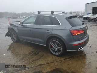 2018 Audi SQ5 Premium Plus with VIN WA1A4AFY2J2203130, listed as a Copart auction lot 45744944 with 57,055 mi miles and Salvage Title. Bid and sale history available at DreamBid. Image 2.