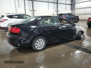 2012 Volkswagen Jetta S with VIN 3VW2K7AJ1CM307632, listed as a Copart auction lot 59764895 with Not provided miles and Non repairable. Bid and sale history available at DreamBid. Image 3.