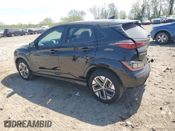 2023 Hyundai Kona SEL with VIN KM8K33AG5PU190535, listed as a Copart auction lot 54322595 with 17,816 mi miles and Non Repairable. Bid and sale history available at carsss.com. Image 2.
