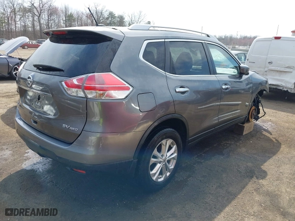2016 Nissan Rogue S with VIN JN8AT2MV6GW133564, listed as a IAAI auction lot 41835274 with 146,213 mi miles. Bid and sale history available at carsss.com. Image 4.