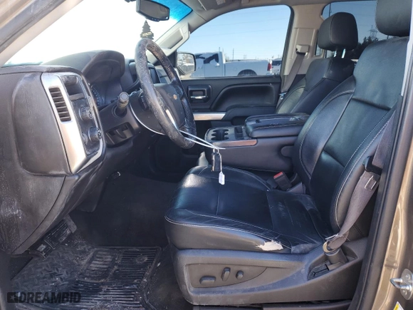 2015 Chevrolet Silverado 1500 LT with VIN 3GCUKREH0FG285530, listed as a Copart auction lot 86402414 with 143,382 mi miles and Salvage Title. Bid and sale history available at carsss.com. Image 7.
