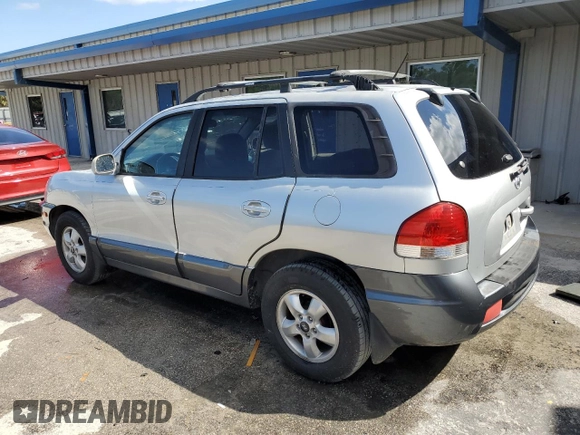 2006 Hyundai Santa Fe GLS with VIN KM8SC73D26U059605, listed as a Copart auction lot 75920424 with 203,470 mi miles and Salvage Title. Bid and sale history available at carsss.com. Image 2.
