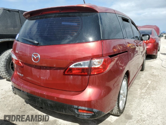 2015 Mazda Mazda5 Grand Touring with VIN JM1CW2DL6F0183733, listed as a Copart auction lot 76591094 with 74,946 mi miles and Clean Title. Bid and sale history available at carsss.com. Image 6.