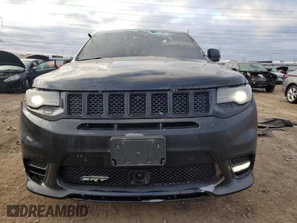 2017 Jeep Grand Cherokee SRT with VIN 1C4RJFDJ3HC641129, listed as a Copart auction lot 41534825 with 75,022 mi miles and Salvage Title. Bid and sale history available at carsss.com. Image 5.