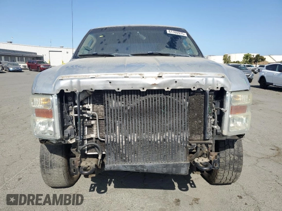 2008 Ford F-250 XL z VIN 1FTSW21R58EC75894, wystawiony jako Copart lot #61160975 z przebiegiem 189 193 mil mil oraz Szkoda całkowita • Salvage title. Historia ofert i sprzedaży dostępna na DreamBid. Obrazek 5.