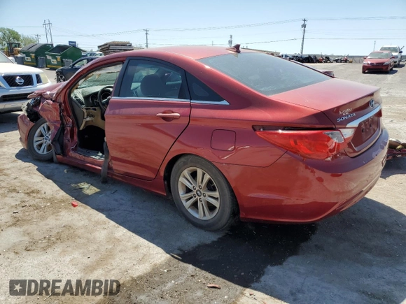 2011 Hyundai Sonata GLS with VIN 5NPEB4ACXBH134066, listed as a Copart auction lot 53327515 with Not Provided miles and Salvage Title. Bid and sale history available at carsss.com. Image 2.