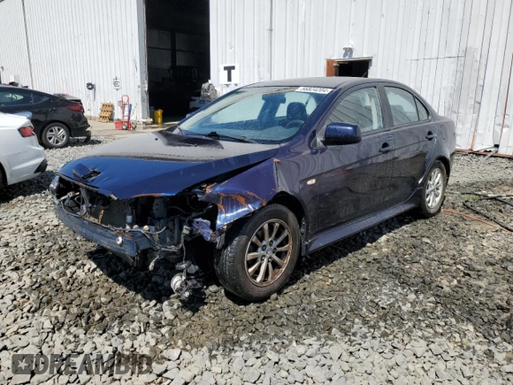 2014 Mitsubishi Lancer ES with VIN JA32U2FU9EU019129, listed as a Copart auction lot 56824204 with 121,392 mi miles and Salvage Title. Bid and sale history available at carsss.com. Image 1.