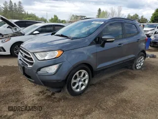 2018 Ford EcoSport SE с VIN MAJ3P1TE9JC227005, выставлен на аукционе Copart как лот 62011385 с пробегом 130 776 миль миль и Списание • Salvage title. История ставок и продаж доступна на DreamBid. Изображение 1.
