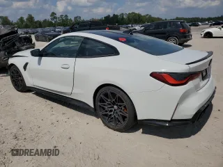 2023 BMW M4 Competition with VIN WBS33AZ0XPCL63002, listed as a Copart auction lot 61737994 with 15,530 mi miles and Salvage Title. Bid and sale history available at carsss.com. Image 2.