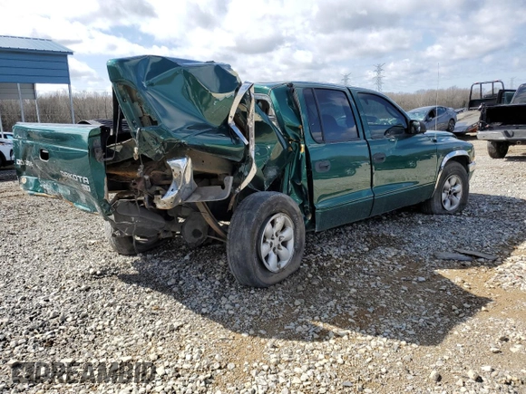 2003 Dodge Dakota SLT with VIN 1D7HL48N93S220107, listed as a Copart auction lot 49046485 with 0 mi miles and Clean Title. Bid and sale history available at carsss.com. Image 3.