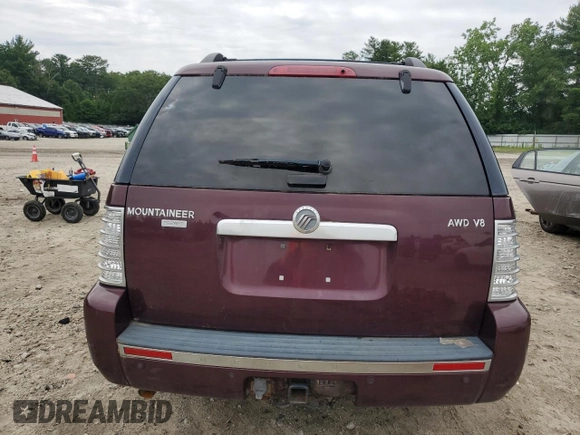 2007 Mercury Mountaineer Premier z VIN 4M2EU48867UJ10298, wystawiony jako Copart lot #63574975 z przebiegiem Nie podano mil oraz Czysty tytuł • Clean title. Historia ofert i sprzedaży dostępna na DreamBid. Obrazek 6.