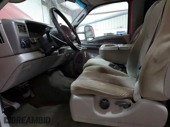 2003 Ford F-250 XL with VIN 1FTNX21L83ED52286, listed as a Copart auction lot 63369835 with 151,780 mi miles and Salvage title. Bid and sale history available at DreamBid. Image 7.