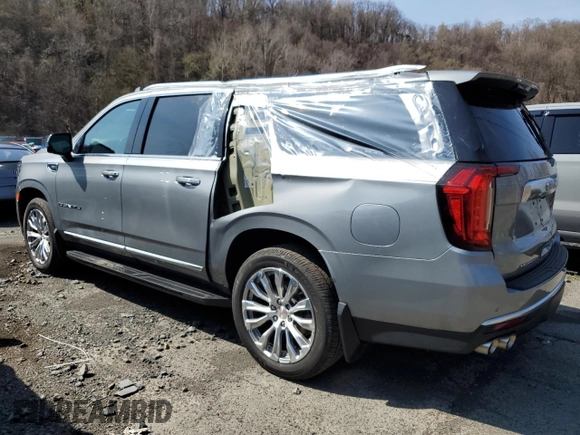 2023 GMC Yukon XL Denali with VIN 1GKS2JKL5PR330176, listed as a Copart auction lot 53314805 with 36,434 mi miles and Salvage Title. Bid and sale history available at carsss.com. Image 2.