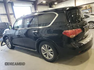 2017 Infiniti QX80 with VIN JN8AZ2NF7H9642780, listed as a Copart auction lot 69641934 with 183,704 mi miles and Salvage Title. Bid and sale history available at carsss.com. Image 2.