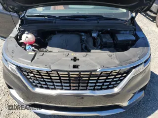 2023 Kia Carnival SX with VIN KNDNE5H39P6269124, listed as a Copart auction lot 49435825 with 22,107 mi miles and Salvage Title. Bid and sale history available at carsss.com. Image 12.