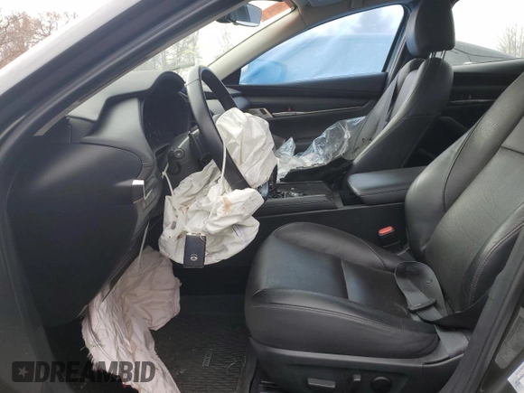 2022 Mazda 3 Premium with VIN 3MZBPADL3NM314922, listed as a Copart auction lot 80334484 with 28,445 mi miles and Salvage Title. Bid and sale history available at DreamBid. Image 7.
