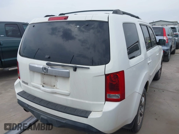 2013 Honda Pilot EX-L with VIN 5FNYF3H76DB003867, listed as a IAAI auction lot 42419043 with 175,632 mi miles and . Bid and sale history available at DreamBid. Image 4.