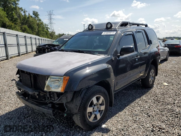 2011 Nissan Xterra S with VIN 5N1AN0NW5BC511218, listed as a Copart auction lot 61609915 with 207,550 mi miles and Salvage title. Bid and sale history available at DreamBid. Image 1.