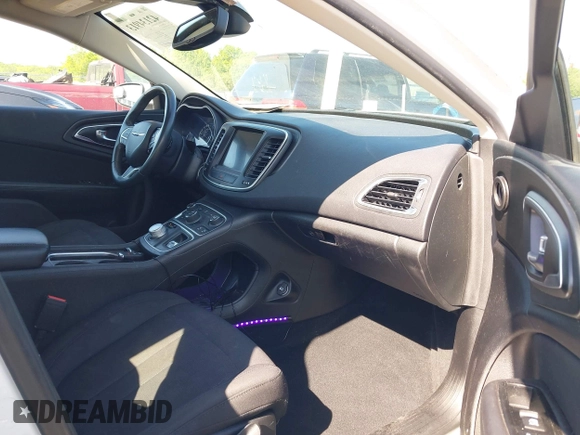 2015 Chrysler 200 Limited with VIN 1C3CCCAB2FN662376, listed as a IAAI auction lot 42134913 with 85,204 mi miles and . Bid and sale history available at DreamBid. Image 5.